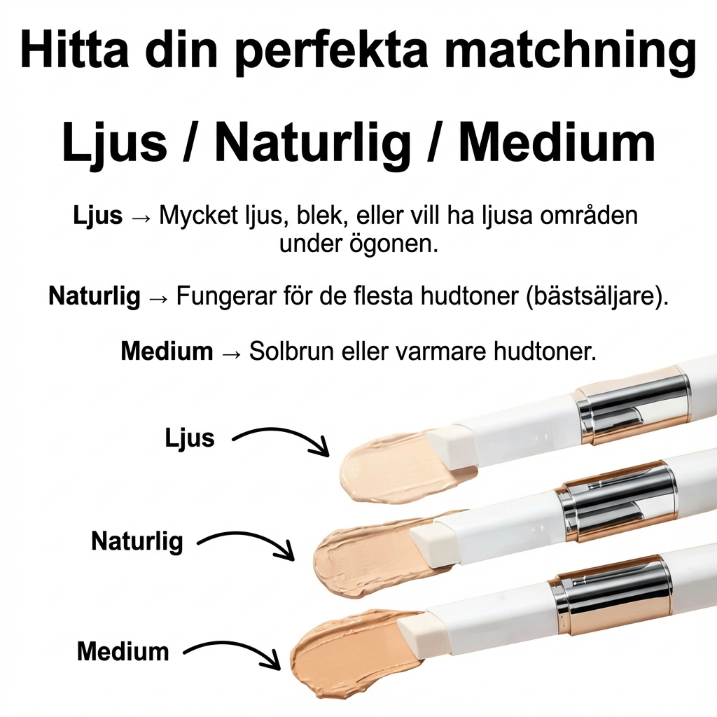 Färgskiftande Koreanskt Foundationstift